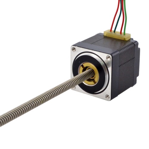 NEMA 11 Non-Captive Acme Linear Stepper Motor 11N13S1004GD5-200RS 0.06Nm Lead 2.54mm Lead Length 200mm