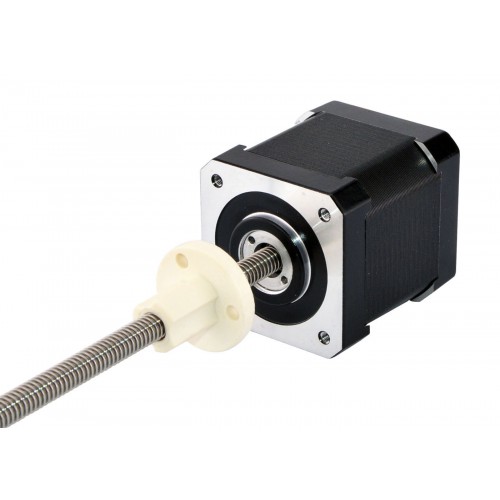 Nema 17 External Linear Stepper Motor 48mm Stack 17LS19-2604P-250E Lead 0.794mm/0.031"