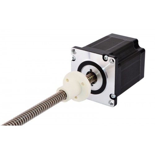 Nema 23 External Linear Stepper Motor 23LS26-2504A-150E 66mm Stack Lead 1.5875mm/0.0625"