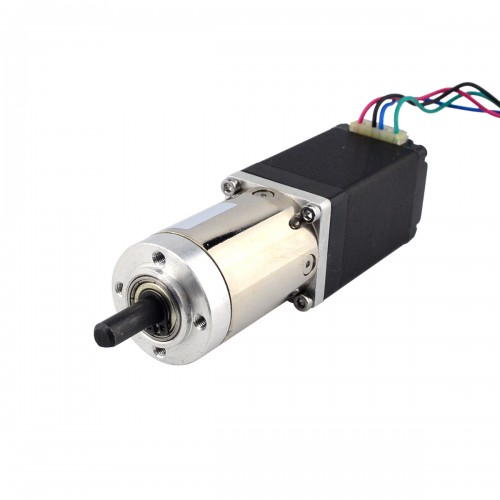 Nema 11 Gear Stepper Motor 11HS20-0674D-PG51 wiht Hollow Rear Shaft & 51:1 Planetary Gearbox