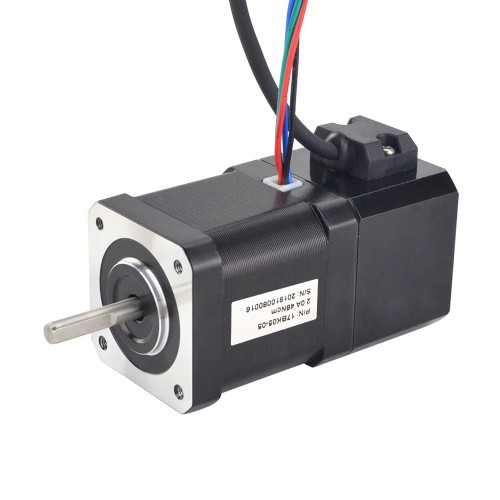 Nema 17 P Series Stepper Motor 17BK05-05 48Ncm with Electromagnetic Brake