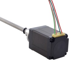 NEMA 11 External Ball Screw Linear Stepper Motor 11E18S1004BAM5-150RS Lead 2mm Lead Length 150mm