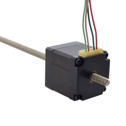 NEMA 11 Non-Captive Acme Linear Stepper Motor 11N13S1004GD5-200RS 0.06Nm Lead 2.54mm Lead Length 200mm