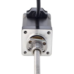 NEMA 14 External Ball Screw Linear Stepper Motor 14E19S1504BAM5-150RS Lead 2mm Lead Length 150mm