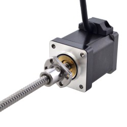 NEMA 14 External Ball Screw Linear Stepper Motor 14E19S1504BAM5-150RS Lead 2mm Lead Length 150mm