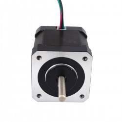 Nema 17 Dual Shaft Stepper Motor 17HS19-2004D 59Ncm 4 Wires 2A 2.8v