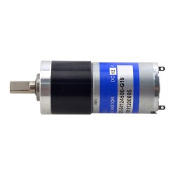 12V Brushed DC Gearmotor PA25-24126000-G19 4.41N.cm/237RPM with 19:1 Planetary Gearbox