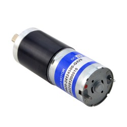 12V Brushed DC Gearmotor PA25-24126000-G429 75.46N.cm/10.5RPM with 428.68:1 Planetary Gearbox