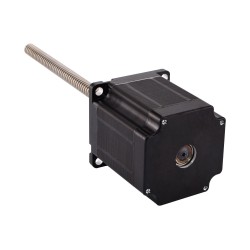 Nema 23 External Linear Stepper Motor 23LS26-2504A-150E 66mm Stack Lead 1.5875mm/0.0625