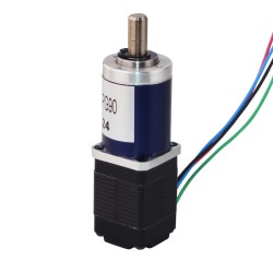 Nema 8 Geared Stepper Motor 8HS11-0204S-PG90 L=28mm with Planetary Gearbox (Gear Ratio 90:1)