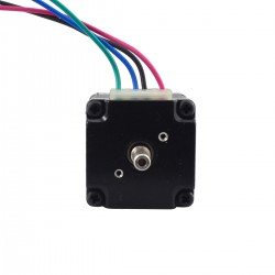 Nema 11 Dual Shaft Geared Stepper Motor (Hollow Rear Shaft) With 27:1 Planetary Gearbox