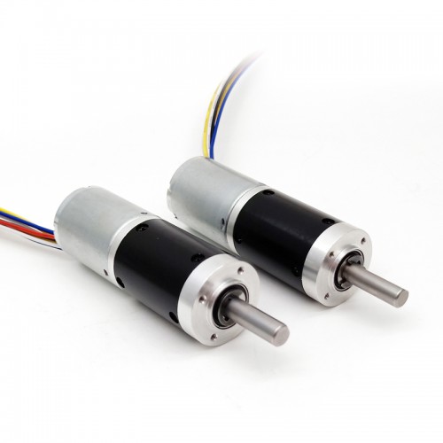 2Pcs Φ24mm 12V/24V BLDC Gearmotor GMP24-TEC2430 5.0kg.cm 2.3W With Planetary Gearbox