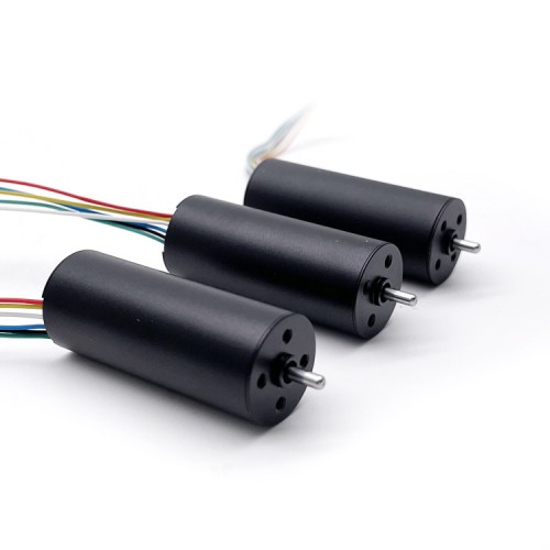 2Pcs Φ16mm 12/24V Brushless Coreless DC Motor TBC1640 0.05kg.cm 2.7W-7.6W Shaft 2mm