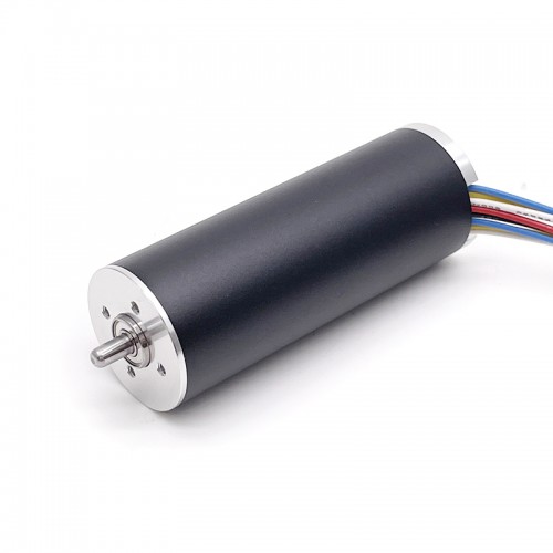 2Pcs Φ22mm 12/24V Brushless Coreless DC Motor TBC2260 0.8kg.cm 40W Shaft Diameter 2mm