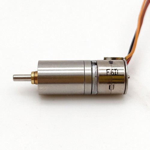 2Pcs Φ10 Mini Gear Stepper Motor with Planetary Gearbox GMP10-10BY 18deg 12VDC 0.5kg.cm Shaft Diameter 2mm