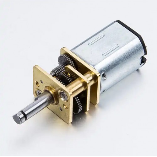 2Pcs 2.4V/5V Mini PM DC Gear Brush Motor GM12-N20VA With Reduction Ratio 10~1000 Spur Gearbox