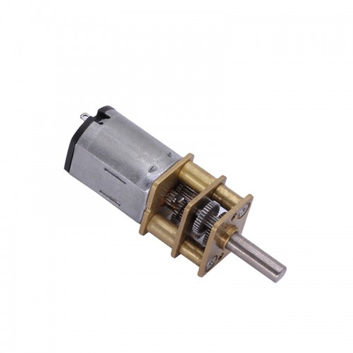 2Pcs 6V/12V Brushed DC Gearmotor PMDC Motor GM12-N30VA With Ratio 10~1000 Spur Gearbox