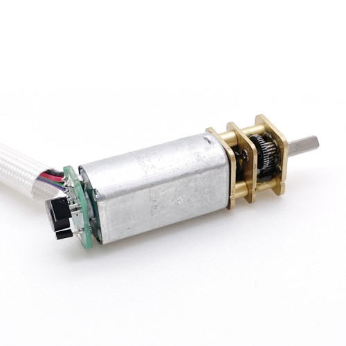 2Pcs 6V/12V Brushed DC Gearmotor PMDC Motor GM14-050SH With Reduction Ratio 3~350 Spur Gearbox