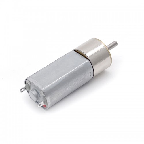 2Pcs Φ15.5mm 6V/12V Brushed DC Gearmotor PMDC Motor GM16-050SH with Reduction Ratio 18~336 Spur Gearbox