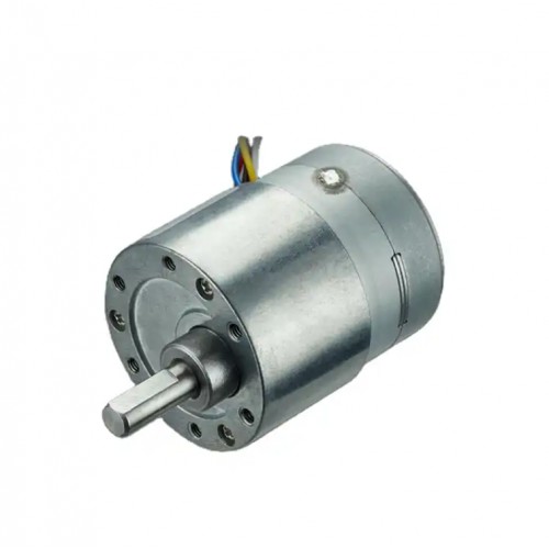 2Pcs 12V Brushed DC Stepper Gear Motor GM37-35BY 7.5°with Reduction Ratio 6~810 Spur Gearbox