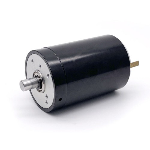 2Pcs Φ35mm 24V DC Coreless Brushed Motor TDC3553 400g.cm 5500r/min / 6900r/min Shaft 4.75mm