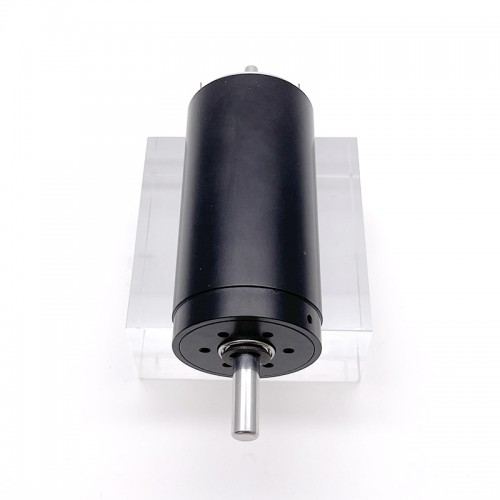 2Pcs Φ40mm 12V/24V Dual Shaft DC Coreless Brushed Motor TDC3571 2000g.cm Shaft 6mm/4mm