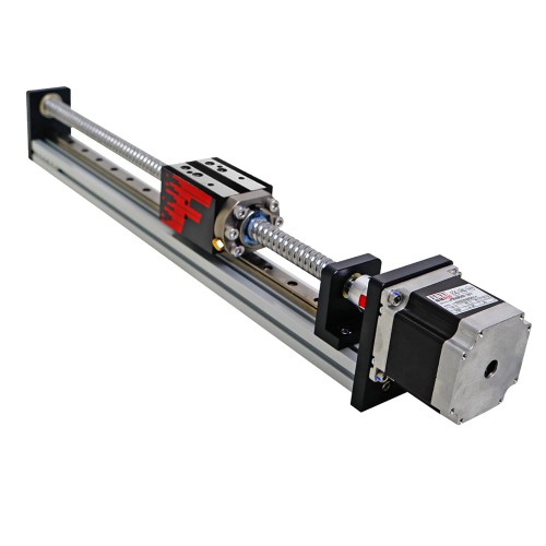 Linear Slide Rail Linear Ball Screw Actuator FSL40  50-1000mm with Nema 23 Stepper Motor