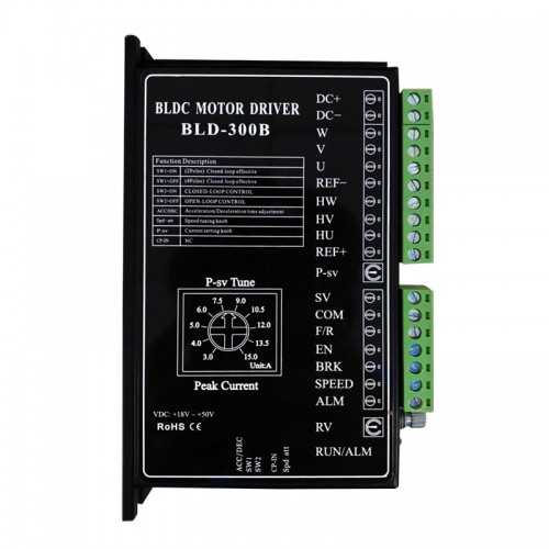 BLD-300B BLDC Motor Driver Brushless DC Motor Controller DC18-50V 15A