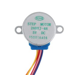 5V 28BYJ-48 PM Stepper Motor 64:1 Reduction 4 Phase 5 Wire 5V Mini DC Gear Motor