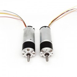 2Pcs Φ22mm 12V/24V BLDC Gearmotor MP22-TEC2238 3.0kg.cm 3W CW/CCW With Planetary Gearbox