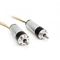 2Pcs Φ22mm 12V/24V BLDC Gearmotor MP22-TEC2238 3.0kg.cm 3W CW/CCW With Planetary Gearbox