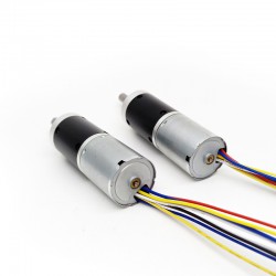 2Pcs Φ24mm 12V/24V BLDC Gearmotor GMP24-TEC2430 5.0kg.cm 2.3W With Planetary Gearbox