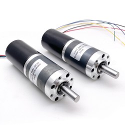 2Pcs Φ42mm 12V/24V Brushless DC Gearmotor GMP42-TEC4260 60kg.cm 21w With Planetary Gearbox