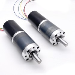 2Pcs Φ42mm 12V/24V Brushless DC Gearmotor GMP42-TEC4260 60kg.cm 21w With Planetary Gearbox