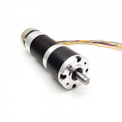 2Pcs Φ60mm 12V/24V Brushless DC Gearmotor GMP60-TEC56100 200kg.cm 18-132W With Planetary Gearbox