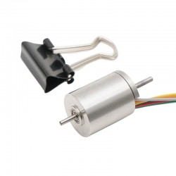 2Pcs Φ12mm 5/7.4V Brushless Coreless DC Motor TBC1215 4g.cm 0.8W Shaft Diameter 1.2mm