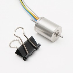 2Pcs Φ12mm 5/7.4V Brushless Coreless DC Motor TBC1215 4g.cm 0.8W Shaft Diameter 1.2mm