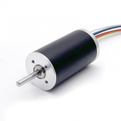 2Pcs Φ22mm 12/24V Brushless Coreless DC Motor TBC2240 0.15kg.cm 22W-29W Shaft Diameter 3mm