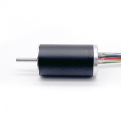 2Pcs Φ22mm 12/24V Brushless Coreless DC Motor TBC2240 0.15kg.cm 22W-29W Shaft Diameter 3mm