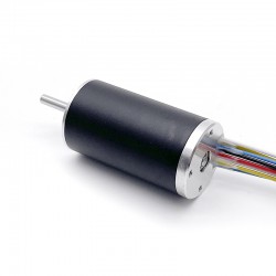 2Pcs Φ22mm 12/24V Brushless Coreless DC Motor TBC2240 0.15kg.cm 22W-29W Shaft Diameter 3mm