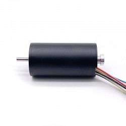 2Pcs Φ28mm 24V Brushless Coreless DC Motor TBC2854 0.8kg.cm/2.2kg.cm 15.2W/41W Shaft Diameter 5mm