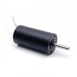 2Pcs Φ28mm 24V Brushless Coreless DC Motor TBC2854 0.8kg.cm/2.2kg.cm 15.2W/41W Shaft Diameter 5mm