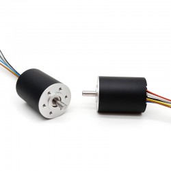 2Pcs Φ32mm 12V/24V Brushless Coreless DC Motor TBC3242 4.6kg.cm/1.9kg.cm 45.5W/ 25.1W Shaft Diameter 5mm