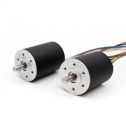 2Pcs Φ32mm 12V/24V Brushless Coreless DC Motor TBC3242 4.6kg.cm/1.9kg.cm 45.5W/ 25.1W Shaft Diameter 5mm