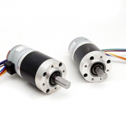 2Pcs Φ35 Gear Stepper Motor with Planetary Gearbox GMP36-35BY 7.5deg 12VDC 8kg.cm Shaft Diameter 8mm