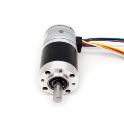 2Pcs Φ35 Gear Stepper Motor with Planetary Gearbox GMP36-35BY 7.5deg 12VDC 8kg.cm Shaft Diameter 8mm