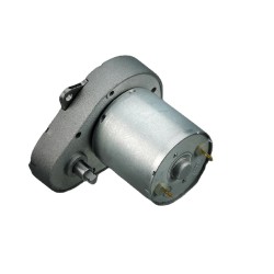 2Pcs 12V/24V Pear Shape DC Gear Motor with Worm Gearbox GM48-3530 Max.Rated Torque 5kg.cm 48*64mm