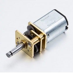 2Pcs 2.4V/5V Mini PM DC Gear Brush Motor GM12-N20VA With Reduction Ratio 10~1000 Spur Gearbox