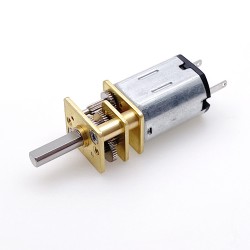 2Pcs 2.4V/5V Mini PM DC Gear Brush Motor GM12-N20VA With Reduction Ratio 10~1000 Spur Gearbox