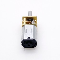 2Pcs 2.4V/5V Mini PM DC Gear Brush Motor GM12-N20VA With Reduction Ratio 10~1000 Spur Gearbox